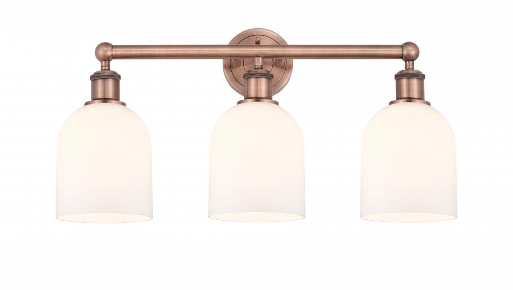 Bella - 3 Light - 24 inch - Antique Copper - Bath Vanity Light