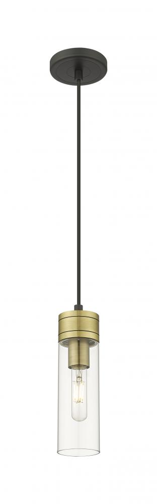 Boreas - 1 Light - 3 inch - Black Antique Brass - Cord Hung - Mini Pendant