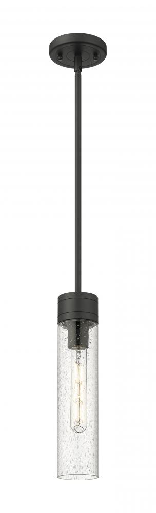 Boreas - 1 Light - 3 inch - Matte Black - Stem Hung - Mini Pendant