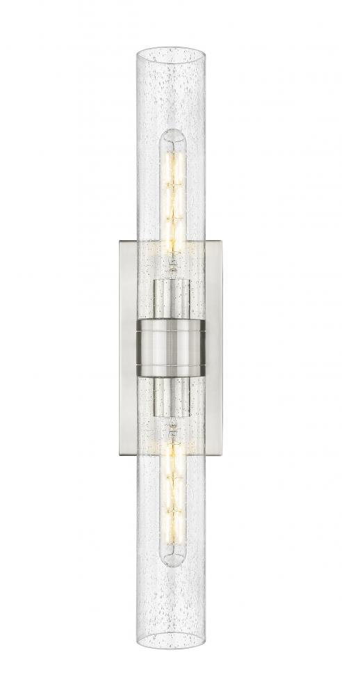 Boreas - 2 Light - 24 inch - Satin Nickel - Bath Vanity Light