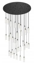 Innovations Lighting 160BK-B-31P-BK-G434-12SDY - Crown Point - 31 Light - 60 inch - Matte Black - Multi Pendant