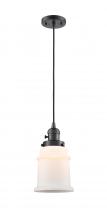 Innovations Lighting 201CSW-OB-G181 - Canton - 1 Light - 6 inch - Oil Rubbed Bronze - Cord hung - Mini Pendant