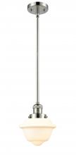 Innovations Lighting 201S-PN-G531 - Oxford - 1 Light - 8 inch - Polished Nickel - Stem Hung - Mini Pendant