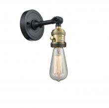 Innovations Lighting 203SW-BAB - Bare Bulb - 1 Light - 5 inch - Black Antique Brass - Sconce