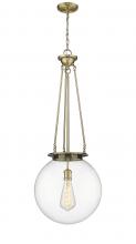 Innovations Lighting 221-1P-AB-G202-16 - Beacon - 1 Light - 16 inch - Antique Brass - Chain Hung - Pendant