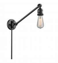 Innovations Lighting 237-BK - Bare Bulb - 1 Light - 5 inch - Matte Black - Swing Arm