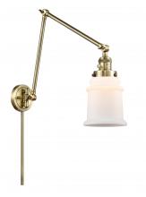 Innovations Lighting 238-AB-G181 - Canton - 1 Light - 6 inch - Antique Brass - Swing Arm