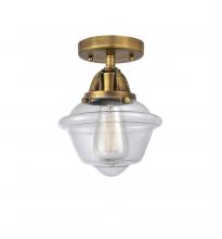 Innovations Lighting 288-1C-BB-G532 - Oxford - 1 Light - 8 inch - Brushed Brass - Semi-Flush Mount