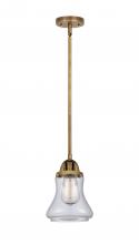 Innovations Lighting 288-1S-BB-G192 - Bellmont - 1 Light - 6 inch - Brushed Brass - Cord hung - Mini Pendant