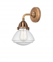 Innovations Lighting 288-1W-AC-G324 - Olean - 1 Light - 7 inch - Antique Copper - Sconce