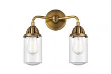 Innovations Lighting 288-2W-BB-G314 - Dover - 2 Light - 13 inch - Brushed Brass - Bath Vanity Light