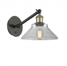 Innovations Lighting 317-1W-BAB-G132 - Orwell - 1 Light - 8 inch - Black Antique Brass - Sconce