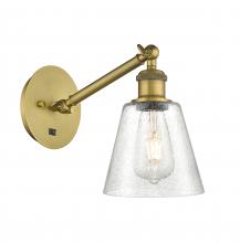 Innovations Lighting 317-1W-BB-G454 - Caton - 1 Light - 5 inch - Brushed Brass - Sconce