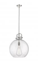 Innovations Lighting 410-1SL-PN-G410-16SDY - Newton Sphere - 1 Light - 16 inch - Polished Nickel - Pendant