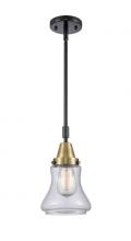 Innovations Lighting 447-1S-BAB-G192 - Bellmont - 1 Light - 7 inch - Black Antique Brass - Mini Pendant