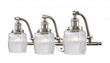 Innovations Lighting 515-3W-SN-G302 - Colton - 3 Light - 27 inch - Brushed Satin Nickel - Bath Vanity Light