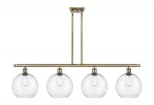 Innovations Lighting 516-4I-AB-G122-10 - Athens - 4 Light - 48 inch - Antique Brass - Stem Hung - Island Light