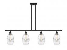 Innovations Lighting 516-4I-BK-G557-6CL - Vaz - 4 Light - 48 inch - Matte Black - Cord hung - Island Light