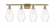 Innovations Lighting 516-4W-BB-G652-7 - Cindyrella - 4 Light - 37 inch - Brushed Brass - Bath Vanity Light