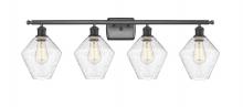 Innovations Lighting 516-4W-BK-G654-8 - Cindyrella - 4 Light - 38 inch - Matte Black - Bath Vanity Light