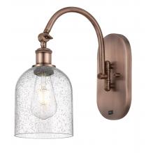 Innovations Lighting 518-1W-AC-G558-6SDY - Bella - 1 Light - 6 inch - Antique Copper - Sconce