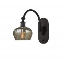 Innovations Lighting 518-1W-OB-G96 - Fenton - 1 Light - 7 inch - Oil Rubbed Bronze - Sconce