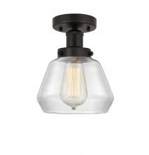 Innovations Lighting 616-1F-OB-G172 - Fulton - 1 Light - 7 inch - Oil Rubbed Bronze - Semi-Flush Mount