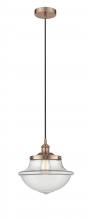 Innovations Lighting 616-1PH-AC-G542 - Oxford - 1 Light - 12 inch - Antique Copper - Multi Pendant