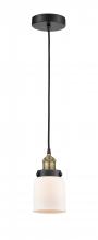 Innovations Lighting 616-1PH-BAB-G51 - Bell - 1 Light - 5 inch - Black Antique Brass - Cord hung - Mini Pendant