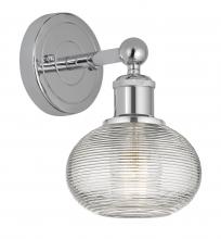 Innovations Lighting 616-1W-PC-G555-6CL - Ithaca - 1 Light - 6 inch - Polished Chrome - Sconce