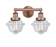 Innovations Lighting 616-2W-AC-G532 - Oxford - 2 Light - 16 inch - Antique Copper - Bath Vanity Light