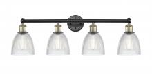 Innovations Lighting 616-4W-BAB-G382 - Castile - 4 Light - 33 inch - Black Antique Brass - Bath Vanity Light