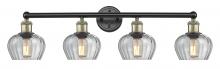 Innovations Lighting 616-4W-BAB-G92 - Fenton - 4 Light - 34 inch - Black Antique Brass - Bath Vanity Light