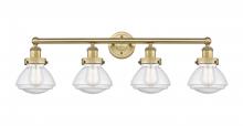 Innovations Lighting 616-4W-BB-G324 - Olean - 4 Light - 34 inch - Brushed Brass - Bath Vanity Light