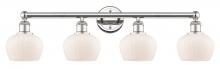 Innovations Lighting 616-4W-PN-G91 - Fenton - 4 Light - 34 inch - Polished Nickel - Bath Vanity Light