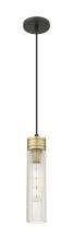 Innovations Lighting 617-1P-BAB-G617-11SCL - Boreas - 1 Light - 3 inch - Black Antique Brass - Cord Hung - Mini Pendant