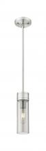 Innovations Lighting 617-1S-SN-G617-8SM - Boreas - 1 Light - 3 inch - Satin Nickel - Stem Hung - Mini Pendant