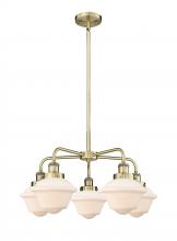 Innovations Lighting 916-5CR-AB-G531 - Oxford - 5 Light - 26 inch - Antique Brass - Chandelier