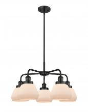 Innovations Lighting 916-5CR-BK-G171 - Fulton - 5 Light - 26 inch - Matte Black - Chandelier