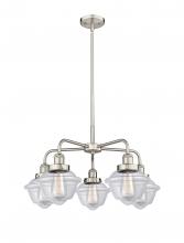 Innovations Lighting 916-5CR-SN-G532 - Oxford - 5 Light - 26 inch - Satin Nickel - Chandelier