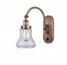 Innovations Lighting 918-1W-AC-G192 - Bellmont - 1 Light - 7 inch - Antique Copper - Sconce