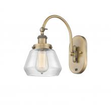Innovations Lighting 918-1W-BB-G172 - Fulton - 1 Light - 7 inch - Brushed Brass - Sconce