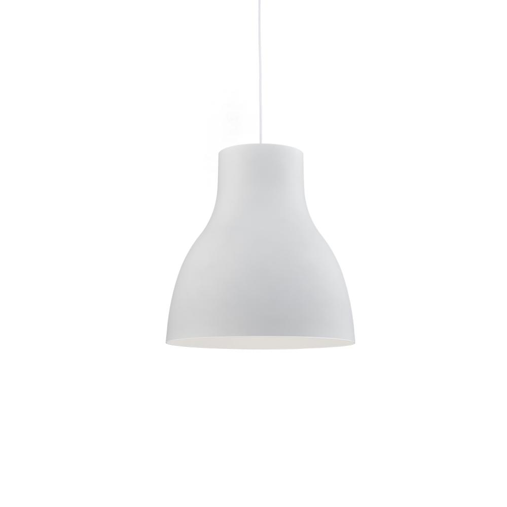 Cradle 24-in White 1 Light Pendant