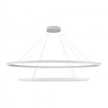 Kuzco Lighting Inc CH79253-WH - Ovale 2 Layer White LED Chandelier