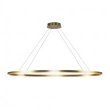 Kuzco Lighting Inc LP79153-BG - Ovale 53-in Brushed Gold LED Linear Pendant