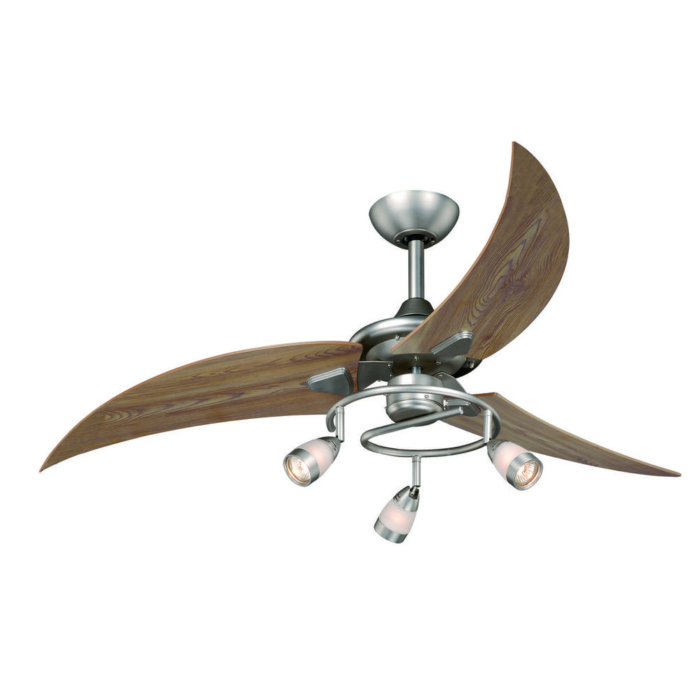 Picard 48-in LED Ceiling Fan Brushed Nickel