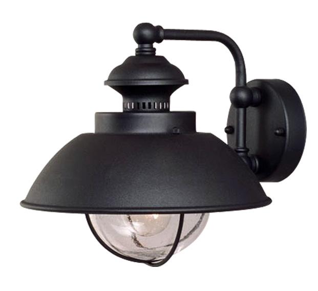 Harwich 10-in Outdoor Wall Light Textured Black