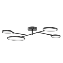 Hudson Valley 4104-OB - 4 LIGHT LED FLUSH MOUNT