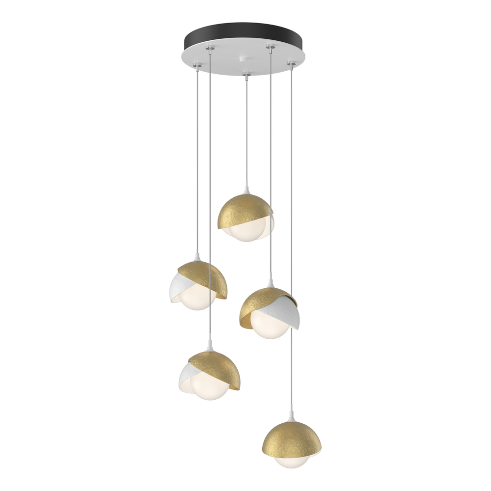 Brooklyn 5-Light Double Shade Pendant