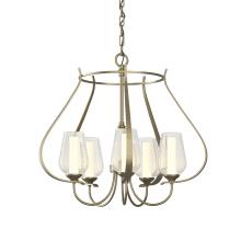 Hubbardton Forge 103045-SKT-84-ZS0354 - Flora 5 Arm Chandelier